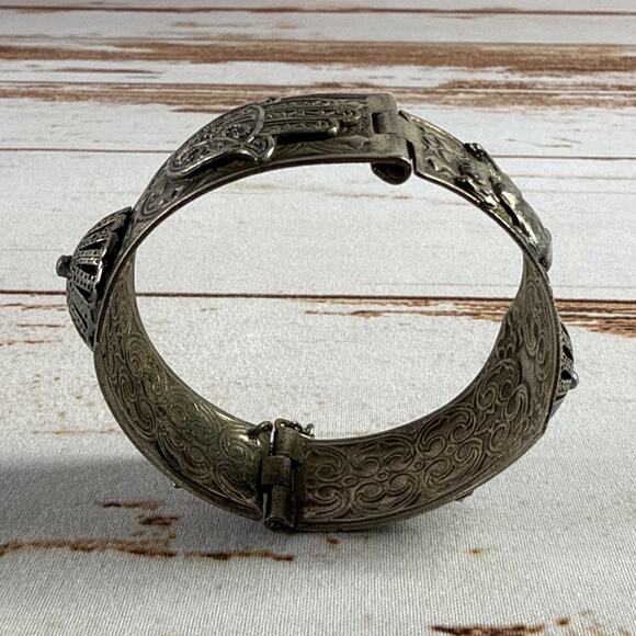 Authentic Viking Bronze Bracelet | Silver Tone | Ancient Artifact | Stunning - Picture 6 of 6
